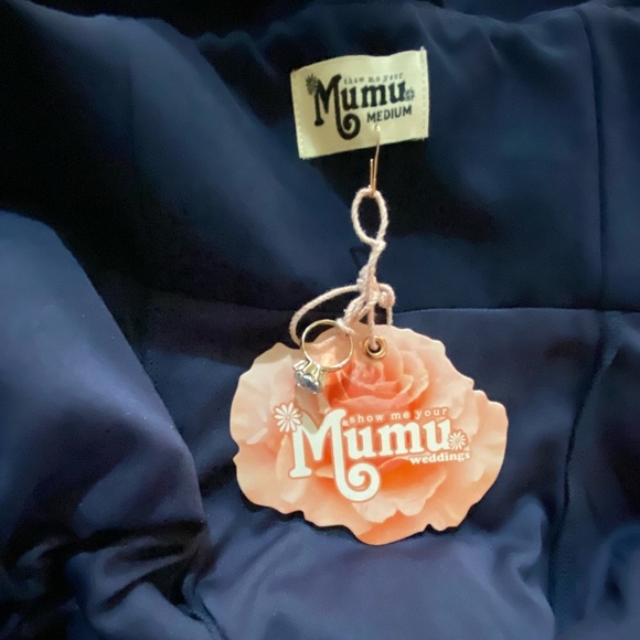 Show Me Your Mumu Strapless Maxi Dress in Blue - Picture 7 of 8